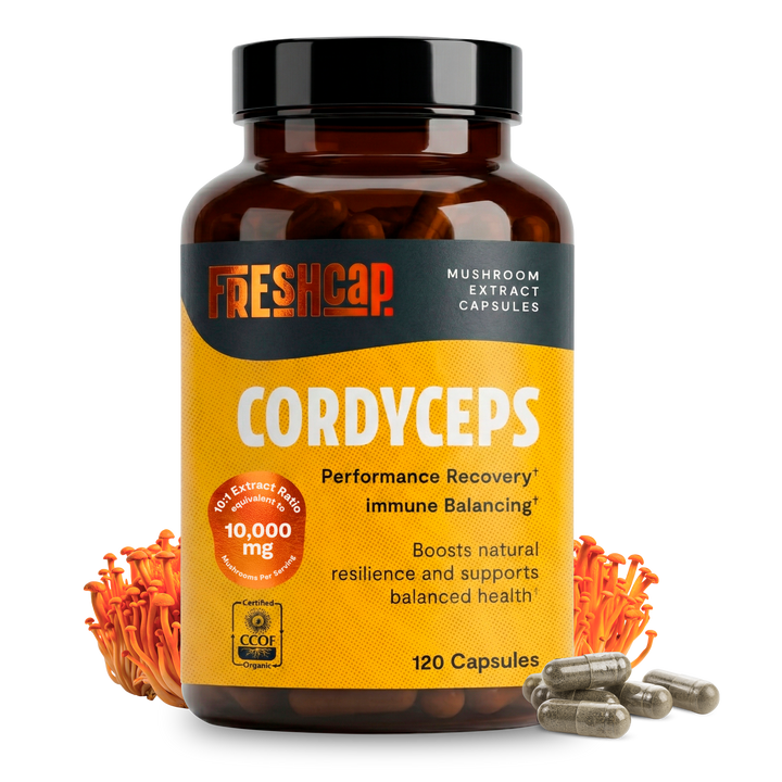 Organic Cordyceps Capsules – 120 Count