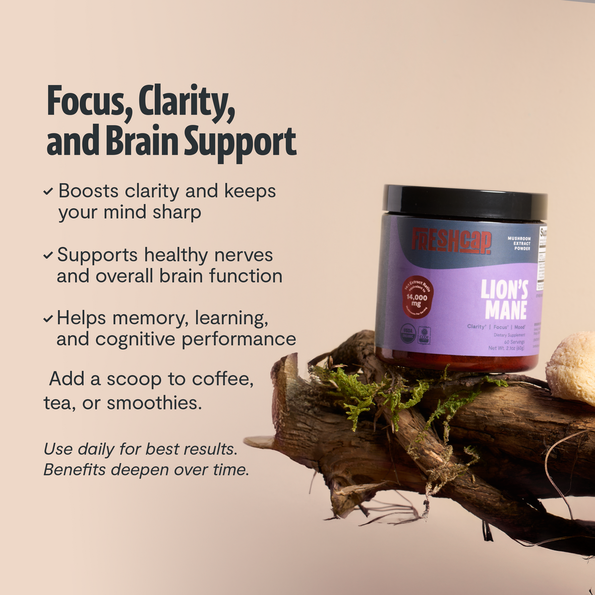 Organic Six-Mushroom Complex Capsules