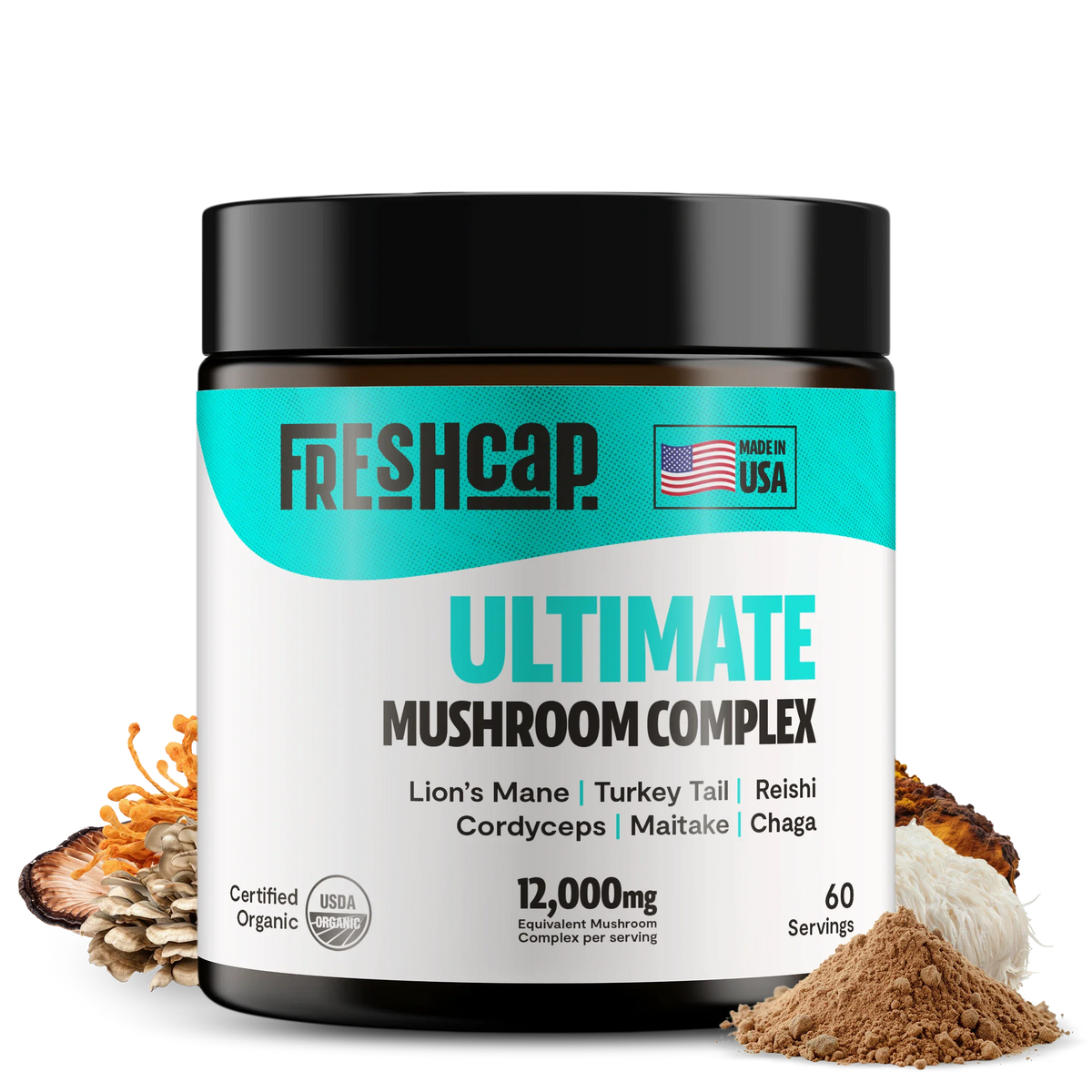 Ultimate Six-Mushroom Complex Powder
