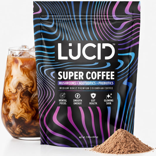 Mushroom Super Coffee with Nootropic Blend