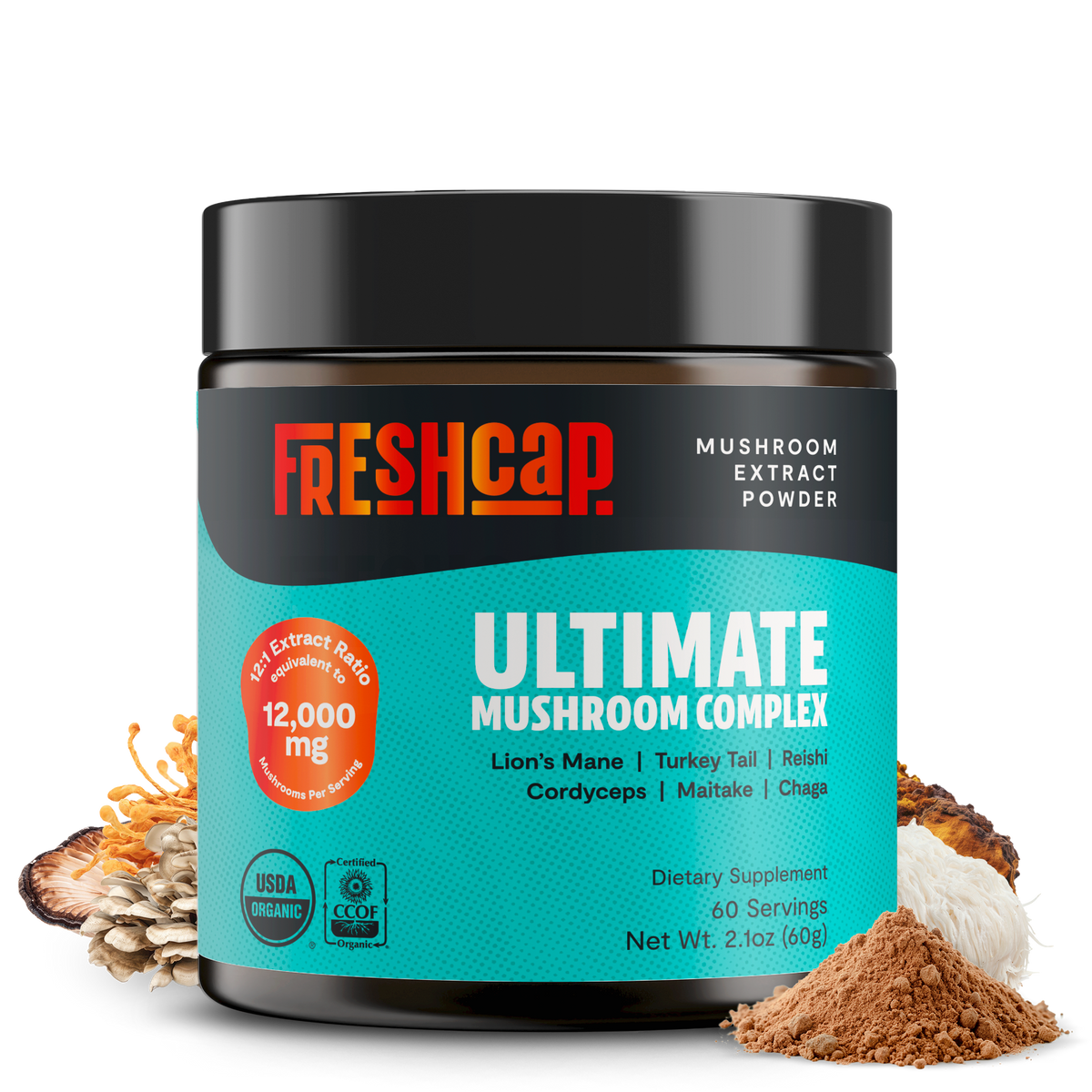 Ultimate Six-Mushroom Complex Powder