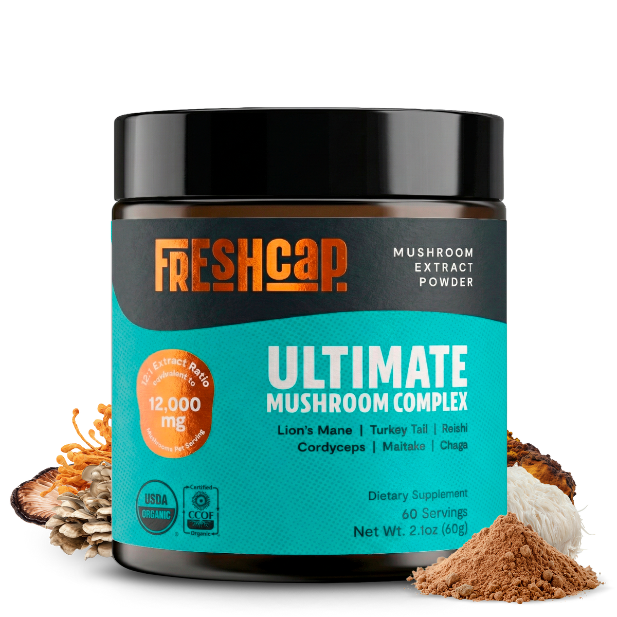 Ultimate Six-Mushroom Complex Powder